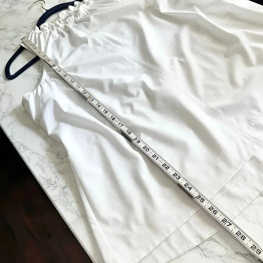 Athleta Boundless Tank bright white adjustable sleeveless women’s size large - Picture 13 of 14